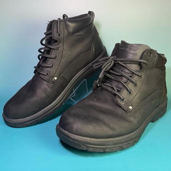 SKETCHERS EXTRA WIDE FIT AIR-COOLED BOOTS [SIZE 10.5 MENS EXTRA WIDE FIT] - Picture 1 of 9